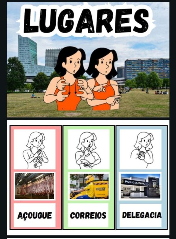 Flash Cards Bilíngues - Sinal+ Imagem + Legenda - Imagem 2