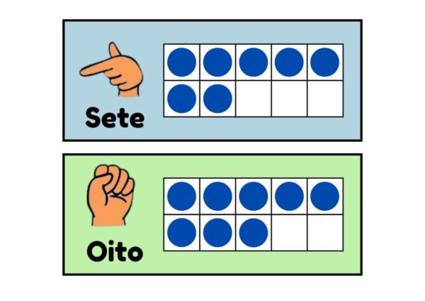 Vamos Escrever de Um até Dez – Material Bilíngue - Imagem 4