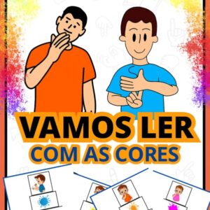 Leitura com as Cores – Material Bilíngue em Libras e Português ✨📚