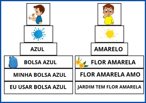 Leitura com as Cores – Material Bilíngue em Libras e Português ✨📚 - Imagem 4