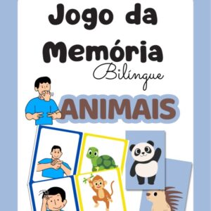 🦁kit Animais em Libras