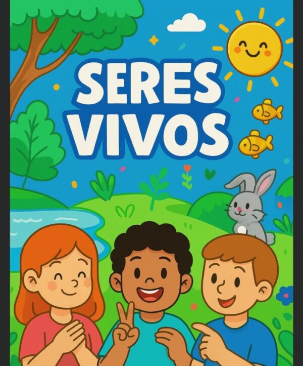 Seres vivos Bilíngue - Educação de surdos