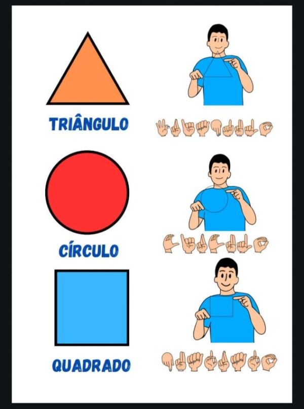 Formas Geométricas Bilíngue - Imagem 2