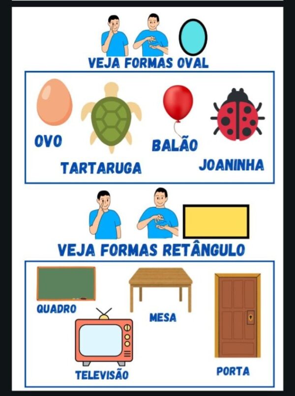 Formas Geométricas Bilíngue - Imagem 5