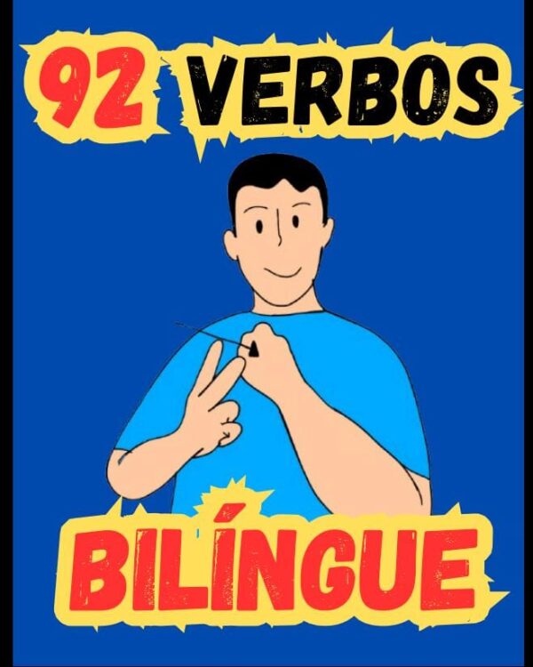 🟡 Treinando Verbos em Libras – Kit Bilíngue: Encaixe + Palavras e Frases - Imagem 5