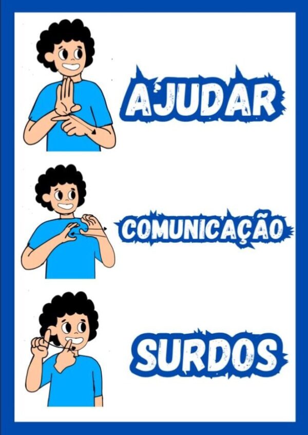 ✨ Kit Bilíngue Dia Nacional da Libras ! - Imagem 4
