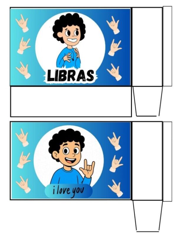 ✨ Kit Bilíngue Dia Nacional da Libras ! - Imagem 5