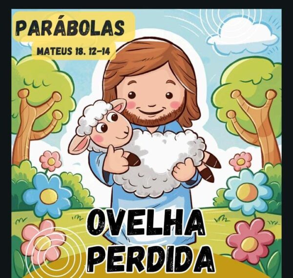 KIT CULTO INFANTIL PARA SURDOS – A OVELHA PERDIDA 🐑💛 (Bilíngue e Inclusivo) - Imagem 5