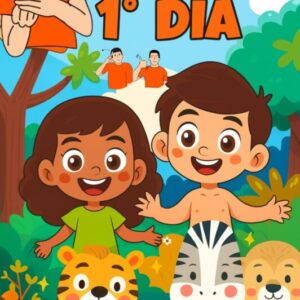 A Criação – Primeiro Dia da Criação - Material bilíngue (Libras/Português)