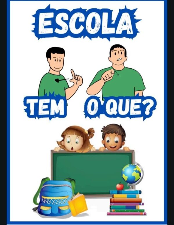 Escola Bilíngue – Material Sinalizado, Colorido e Interativo para Crianças Surdas - Imagem 6