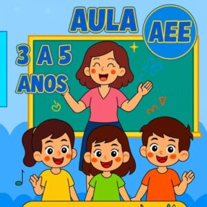 📚 Material Bilíngue AEE: Escola e Aprendizagem com Acessibilidade!