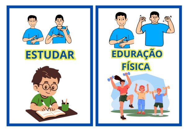 Amostra do Material – Rotinas Escolares Bilíngues para Educação Inclusiva