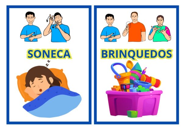 Amostra do Material – Rotinas Escolares Bilíngues para Educação Inclusiva