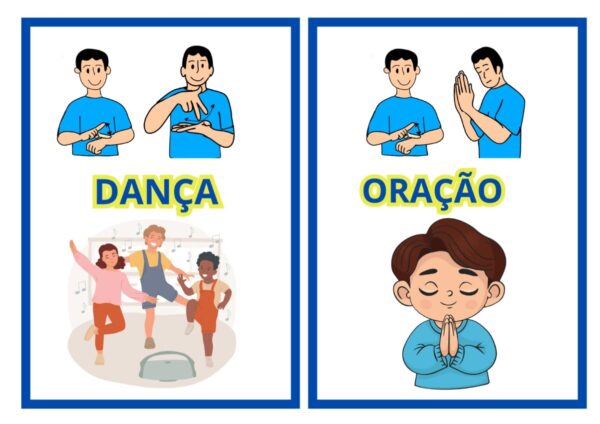 Capa do Material – Rotinas Escolares Bilíngues para Educação Inclusiva