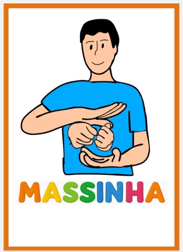 Instruções completas para aplicação do “Desafio de Massinha Criativa”, com foco na inclusão de alunos surdos e ouvintes.