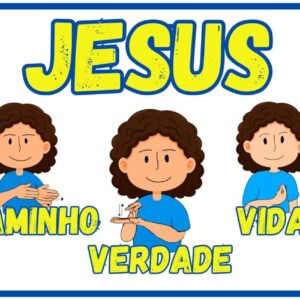 Kit de Folhetos e Cartazes  Evangelismo Bilíngue