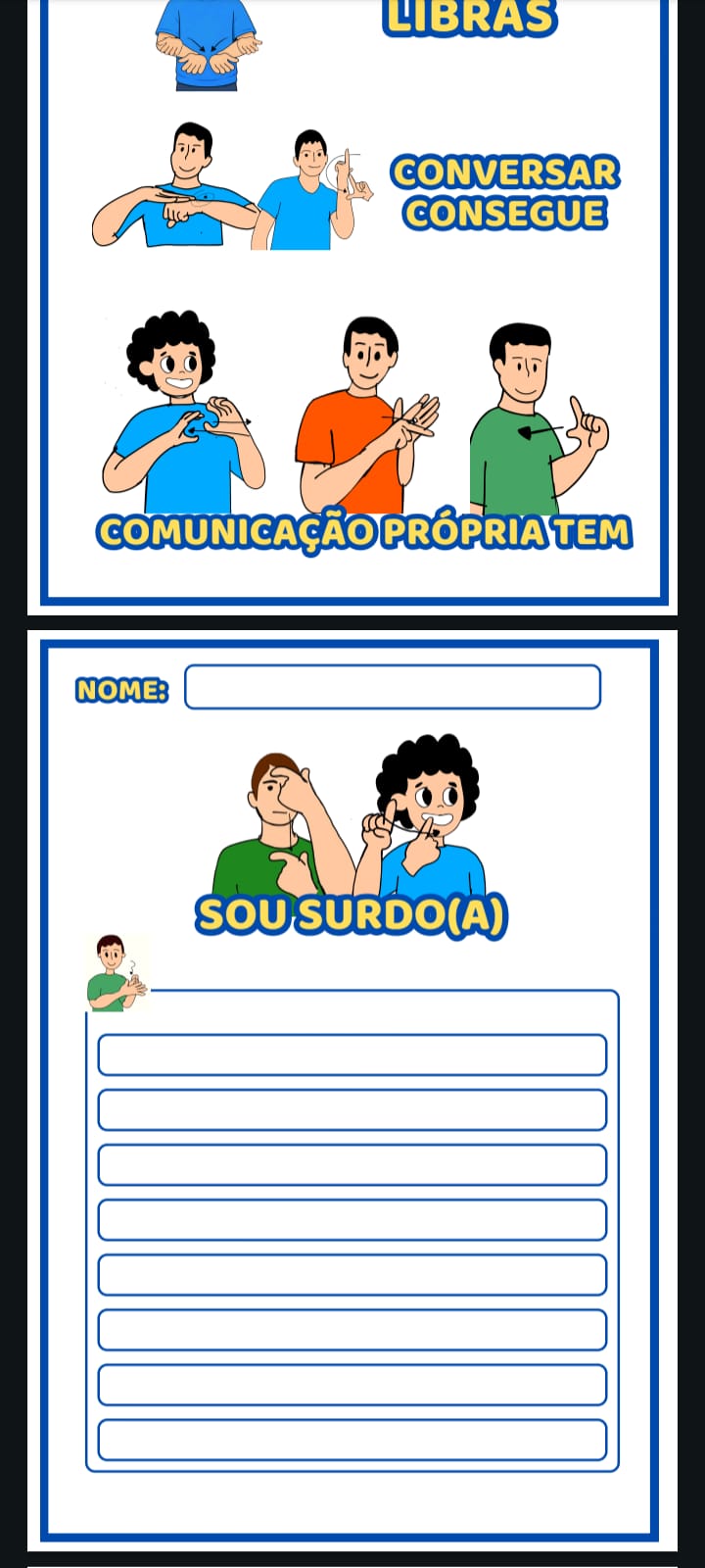 Plano de Aula Semestral Bilíngue – 3º Ano + Material de Apoio para Educação de Surdos - Imagem 5