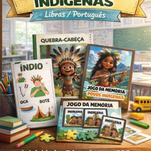 Kit Dia dos Povos Indígenas – Educação de Surdos (Libras/Português)