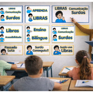 📌 Frases para o Dia da Libras – Material Bilíngue (Libras + Português),,