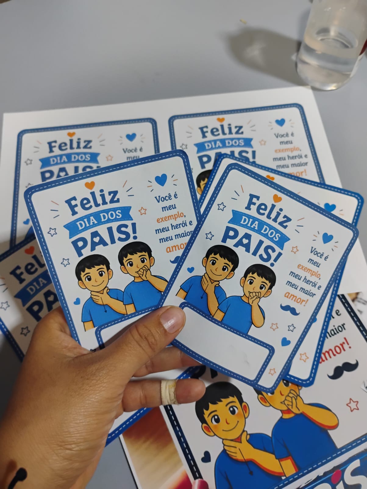 Cartão Porta BIS – Dia dos Pais | Lembrancinha para Imprimir | Arquivo em PDF - Imagem 4