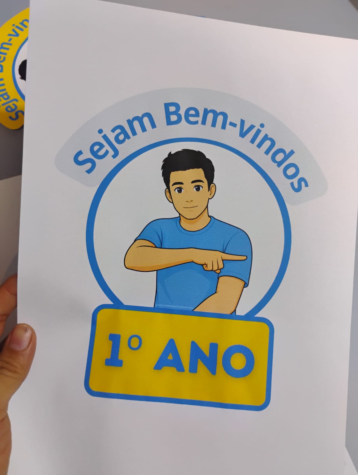 Placas de Sala Bilíngues em Libras | Identificação para Escolas Bilíngues e Inclusivas - Imagem 4