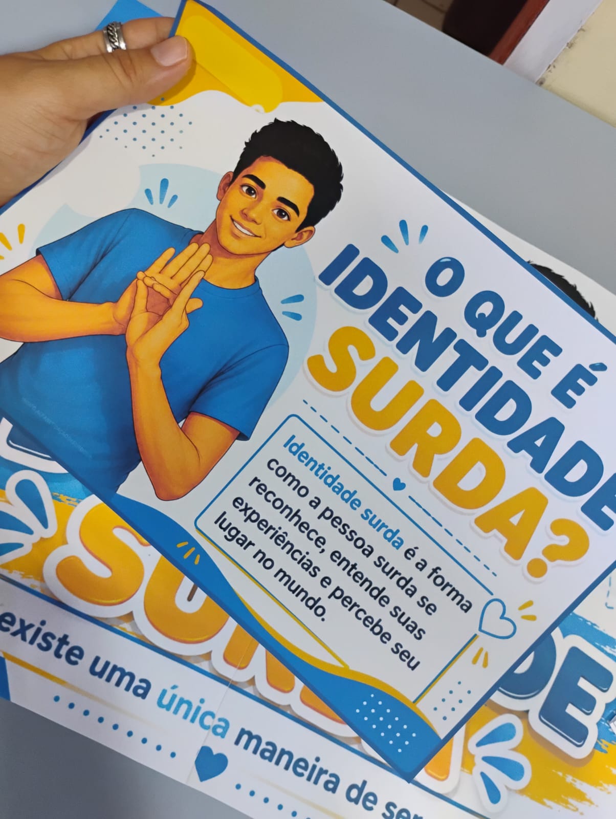 Kit Educativo Identidade Surda | Material Visual e Sinalizado - Imagem 13