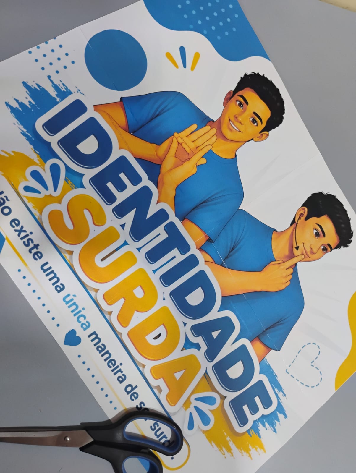 Kit Educativo Identidade Surda | Material Visual e Sinalizado - Imagem 12