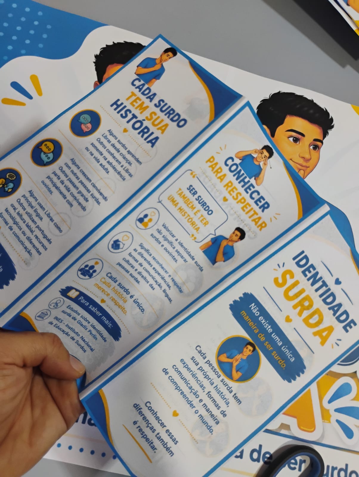 Kit Educativo Identidade Surda | Material Visual e Sinalizado - Imagem 8