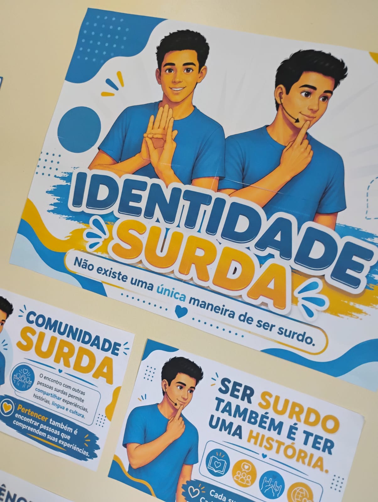 Kit Educativo Identidade Surda | Material Visual e Sinalizado - Imagem 2