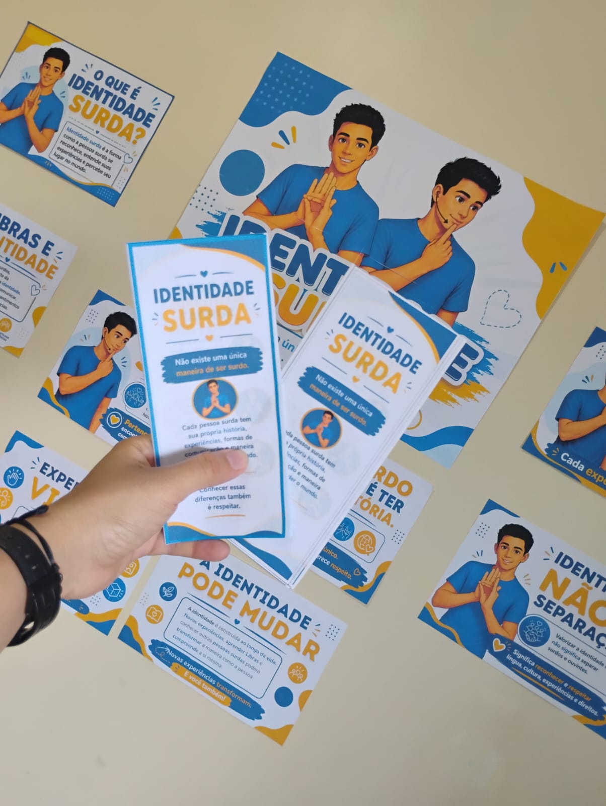 Kit Educativo Identidade Surda | Material Visual e Sinalizado - Imagem 4