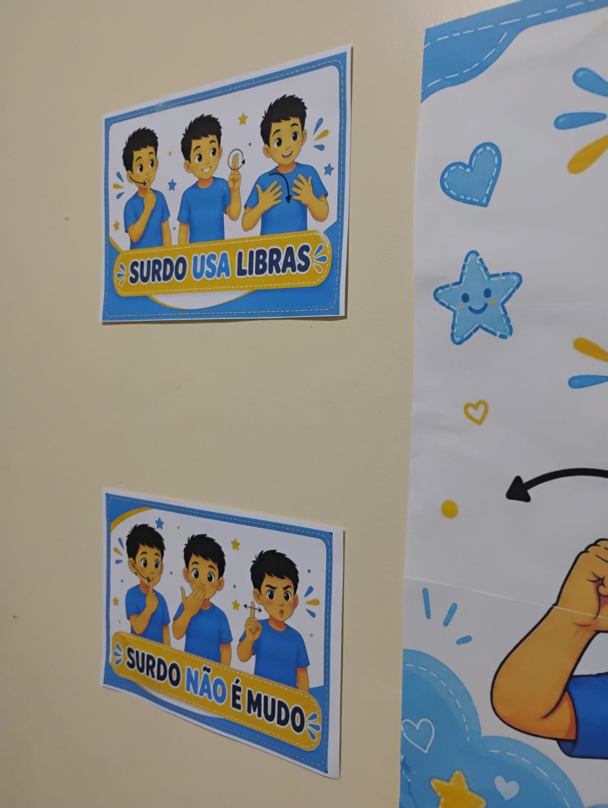 Mural Dia Nacional do Surdo Infantil | 26 de Setembro - Imagem 3