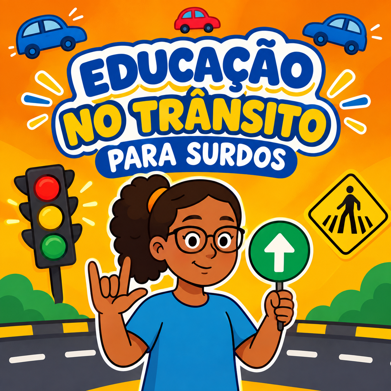 Kit Dia do Trânsito Bilíngue | Libras e Português | 25 de Setembro