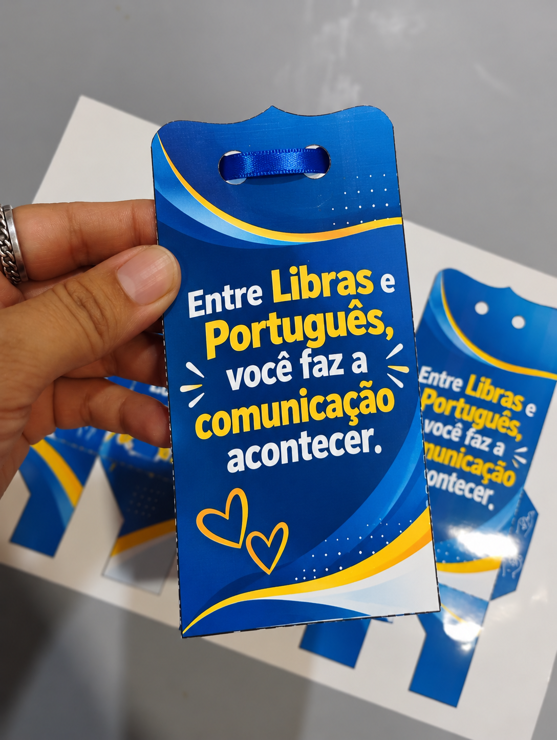 Sacolinha Lembrancinha Tradutor e Intérprete de Libras | 30 de Setembro - Imagem 3