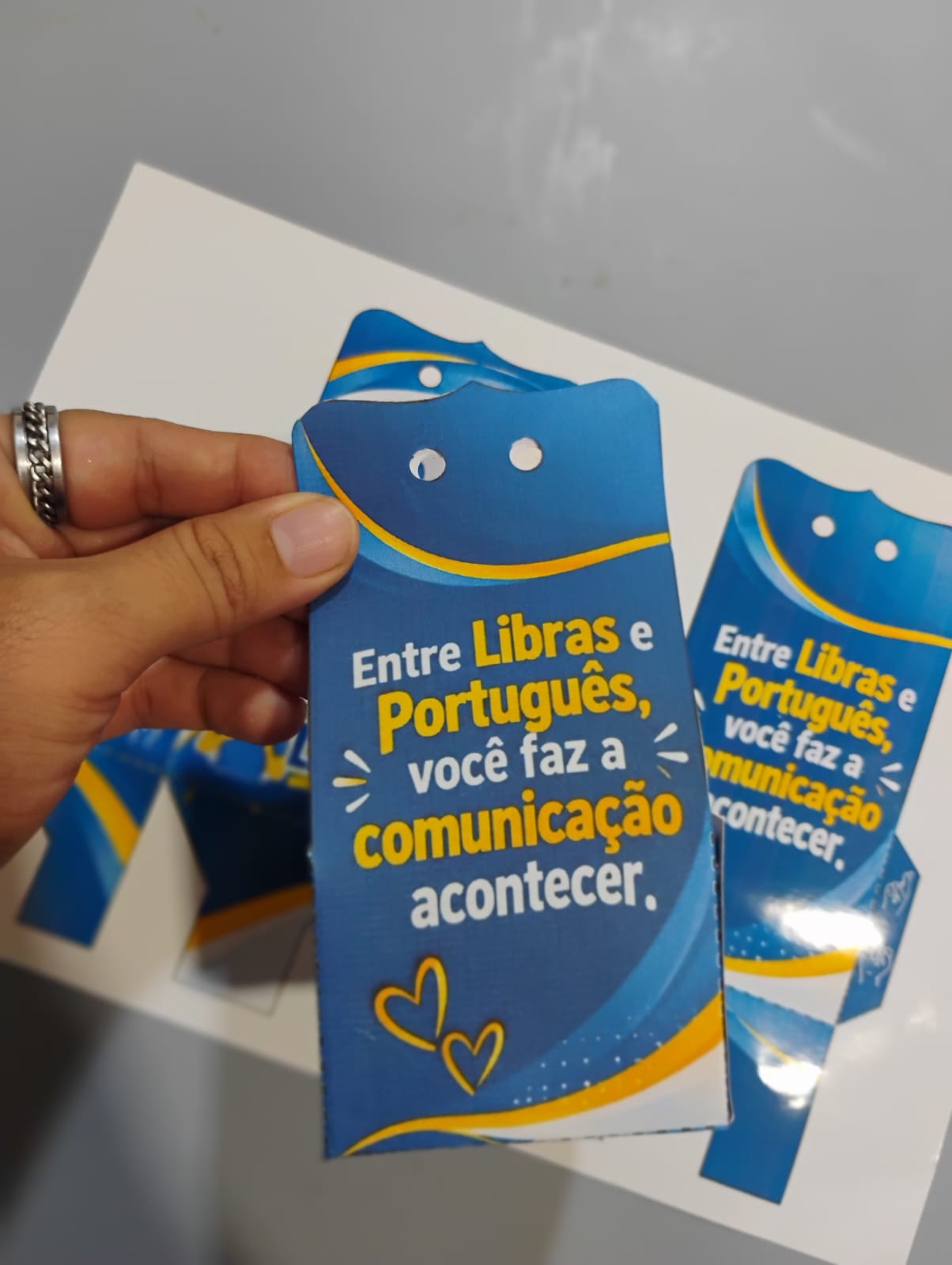 Sacolinha Lembrancinha Tradutor e Intérprete de Libras | 30 de Setembro - Imagem 9