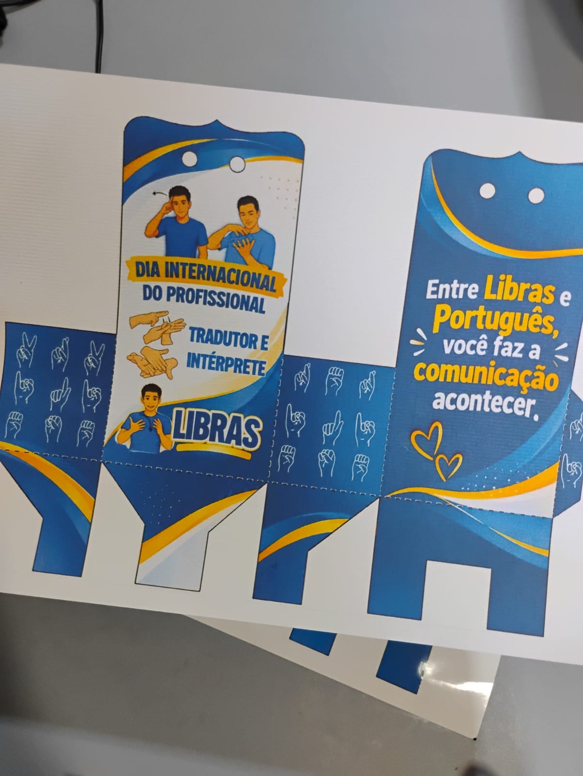 Sacolinha Lembrancinha Tradutor e Intérprete de Libras | 30 de Setembro - Imagem 5