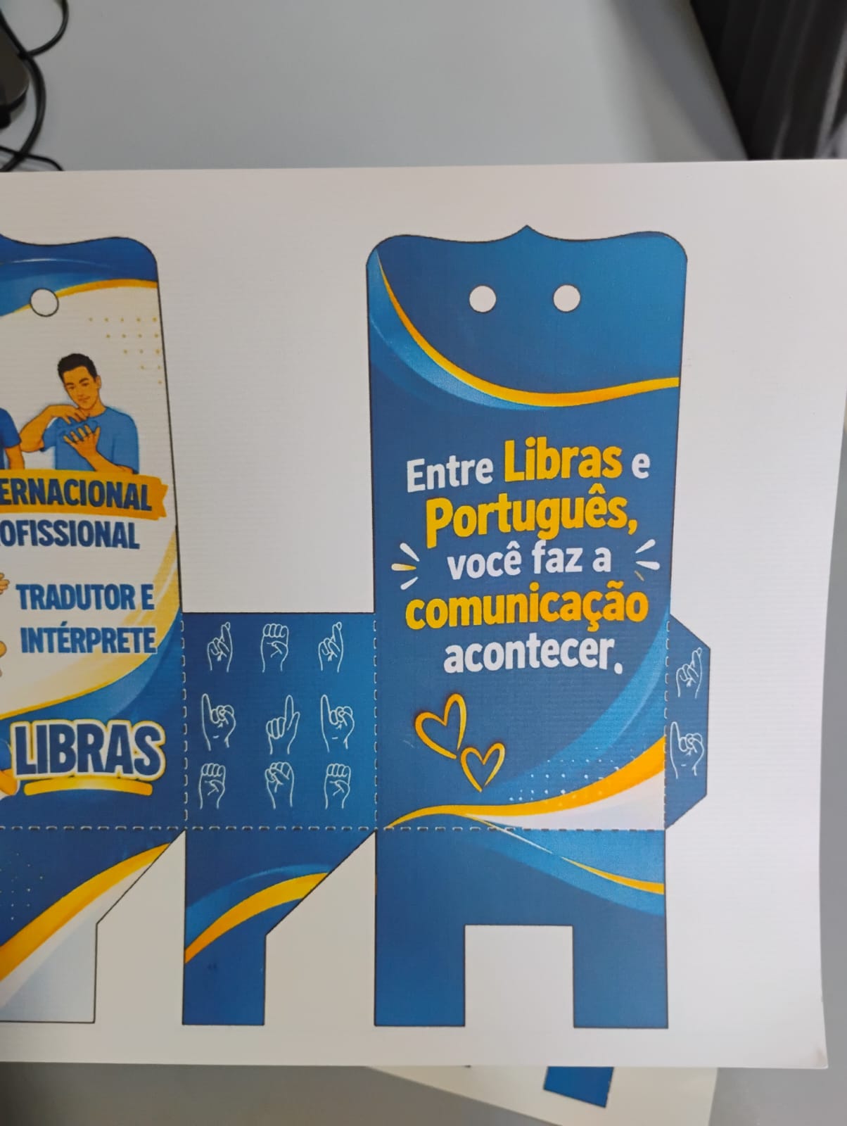 Sacolinha Lembrancinha Tradutor e Intérprete de Libras | 30 de Setembro - Imagem 7