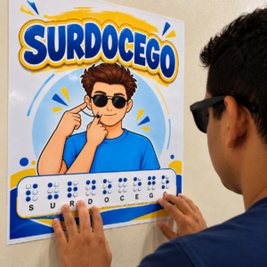 Kit Dia Nacional da Pessoa com Surdocegueira – Murais Educativos em Libras e Braille