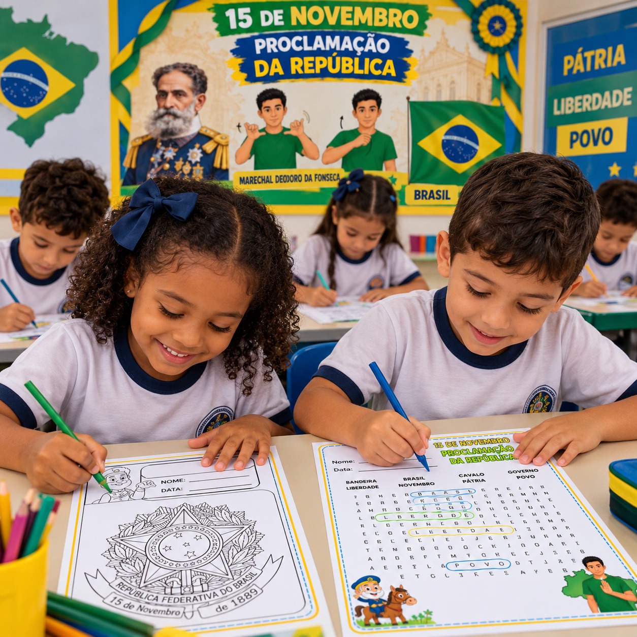 Kit Proclamação da República em Libras – 15 de Novembro - Imagem 5